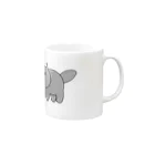 ななぴっぴショップのゆうれい犬 Mug :right side of the handle