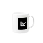 lovely_geometryのLovely Geometry_funny_caffè_line(長方形) Mug :right side of the handle