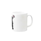 YUSHINのＲ FAMILY-15 Mug :right side of the handle