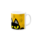 夜魔猫亭綺譚の夜魔猫亭悪い猫マグカップ Mug :right side of the handle