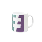 東京Tシャツ　〈名入れ・イニシャルグッズ〉のユウキさん名入れグッズ（カタカナ）難読？ 苗字  Mug :right side of the handle