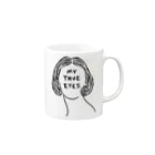 GraphicersのAnonymous 1 Mug :right side of the handle