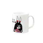 夢見がちなお店🐰が迷い込むの1発だけ♡ Mug :right side of the handle