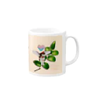 𝙈𝙊𝙈𝙊'𝙨 𝙎𝙝𝙤𝙥のbotanical-MOMO-03 Mug :right side of the handle