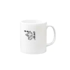 ぴぃえの推し被りは札束で殺せ Mug :right side of the handle