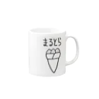 marutruckのまるとら Mug :right side of the handle