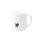 毛先遊ばせてるゾンビ　ドット絵の熊子マグカップ Mug :right side of the handle