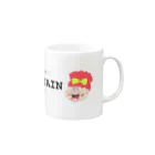 Now△me!の\yam!/ \napo!/ Mug :right side of the handle