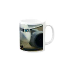 ｓａｋａｍｏ●┻┓vfk◆jfkのjetのお鼻 Mug :right side of the handle