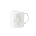 白井　快士の上半身が下半身の男 Mug :right side of the handle