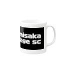 ぽたろのネコジャナイブランドの小美坂ビレッジSCロゴ Mug :right side of the handle