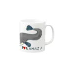 イラストレーター yasijunのＩはーとＮＡＭＡＺＵ Mug :right side of the handle