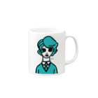 occiのEnnui Store Staff "Loren" Mug :right side of the handle