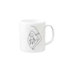 Melvilleの注射 Mug :right side of the handle