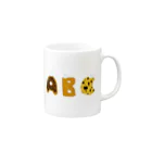 Ojon The FNPのおやつABC Mug :right side of the handle