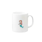 kii_210の人魚様 Mug :right side of the handle