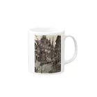 ヤマムーの欧風街角風景 Mug :right side of the handle