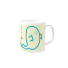 クソブタ鮮魚店のゆうれい部 Mug :right side of the handle