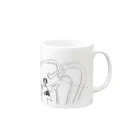 Mo-Ka-Ma-Reのおわれる Mug :right side of the handle