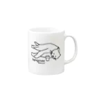 artaccoのhangover Mug :right side of the handle