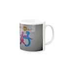 ハクションのADのカップル・好き Mug :right side of the handle