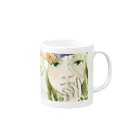 manomanoの花たちとアリス Mug :right side of the handle