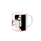 リツ＠お仕事受付中の喫演者 Mug :right side of the handle