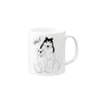R&S  DOGのR&S dog  Mug :right side of the handle