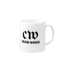 CRABS WORKSのCRABS  マグカップ Mug :right side of the handle