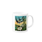 世界の絵画アートグッズのエレナー・ヴェア・ボイル 《おやゆび姫》 Mug :right side of the handle