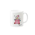 jiroriropomのもっふぃーこびとさん Mug :right side of the handle