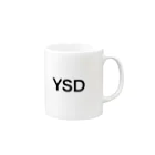 吉田さんのYSD マグカップの取っ手の右面