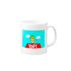 ぴよこくらぶのよぴ Mug :right side of the handle