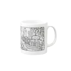 Azusa’s Artpostersの東京駅 Mug :right side of the handle