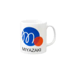 ＭＩＹＡＺＡＫＩのＭＩＹＡＺＡＫＩ Mug :right side of the handle