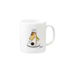 SHiNODESIGNのeggbird Mug :right side of the handle