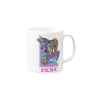 PICNICの十二支午 Mug :right side of the handle