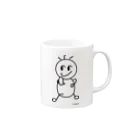 クレオパラコのYah！ Mug :right side of the handle