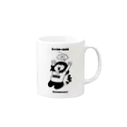 MUSUMEKAWAIIの0411「ガッツポーズの日」 Mug :right side of the handle