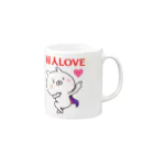 あちゅ＠LINEスタンプ発売中の婦人LOVE Mug :right side of the handle