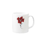 joyntのthinking rose Mug :right side of the handle