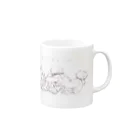 オカユウリ.okayuuriのころりん Mug :right side of the handle