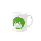 アヒルさんのまぐまぐ Mug :right side of the handle