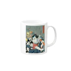 ota999の浮世絵 Mug :right side of the handle