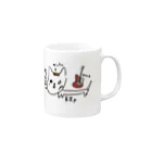 jinkunのロック犬 Mug :right side of the handle