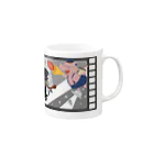 超ゴジプリラの全員集合！ Mug :right side of the handle