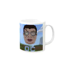 じゃっかす(仮)のマイクラたれぞうさん Mug :right side of the handle