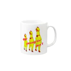 ナイトキャップ OFFICIAL ONLINE SHOP「パンダ商店」のニワトリシリーズ Mug :right side of the handle