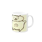 まにまにハウスのにゃぶろう Mug :right side of the handle