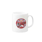 原田専門家のパ紋No.2895 笑クラ Mug :right side of the handle